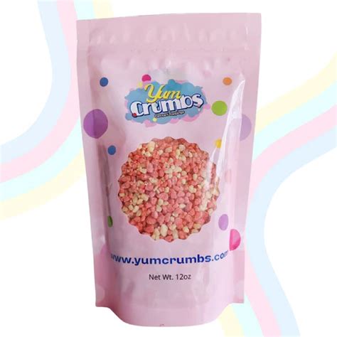 Yum crumbs - Yum Crumbs lovingly crafts delicious dessert toppings, perfect to top your ice cream, cupcakes, yogurt, milkshakes, cookies, pancakes, gelato, and more! Most popular flavors include Strawberry Shortcake (aka strawberry crunch) Chocolate Eclair, pistachio, lemon pound cake, key lime pie, cinnamon roll, and more! 